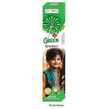 12 CM GREEN SPARKLERS